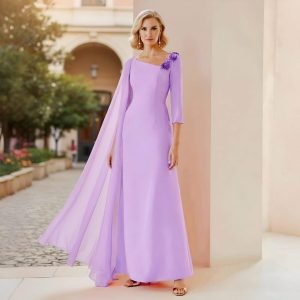 Vestido Largo Carla Ruiz Anita-malva