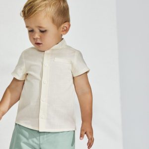 Conjunto de lino para niño: Camisa y Pantalón de lino