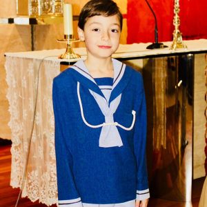 Traje Marinero Modelo Alfonso Comunión Niño by Michelle y Manuela