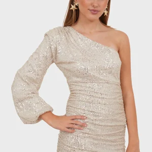 "Cosmo" dress champagne