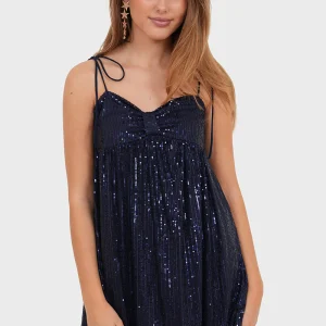 "Dazzle" dress navy