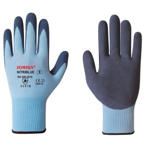 GUANTES NITRIBLUE JOMIBA NIVEL DE CORTE 3