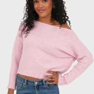 "Cozy" sweater baby pink