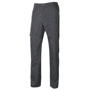 PANTALON COCINA A CUADROS MULTIBOLSILLOS