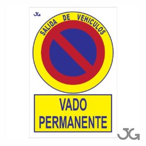 PLACAS DE VADO PERMANENTE