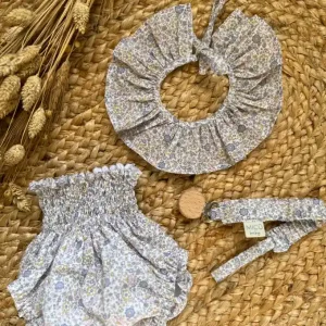 Pack Esencial I de estampado flores azul y rosa Verbena