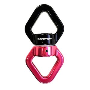 ESLABÓN GIRATORIO de aluminio y doble rodamiento EN365 SAFETOP