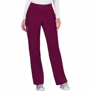 Pantalón sanitario Cherokee Infinity para mujer vino