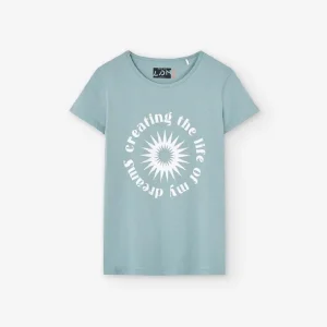 Camiseta niña con mensaje 25011