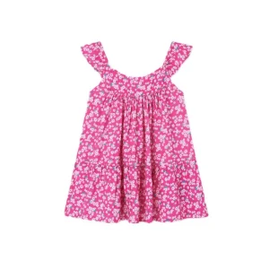 Vestido bebe niña flores 25020