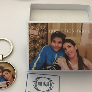 Llavero redondo foto