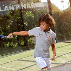 Polo Niño Manga Corta College Color Gris by Jabato